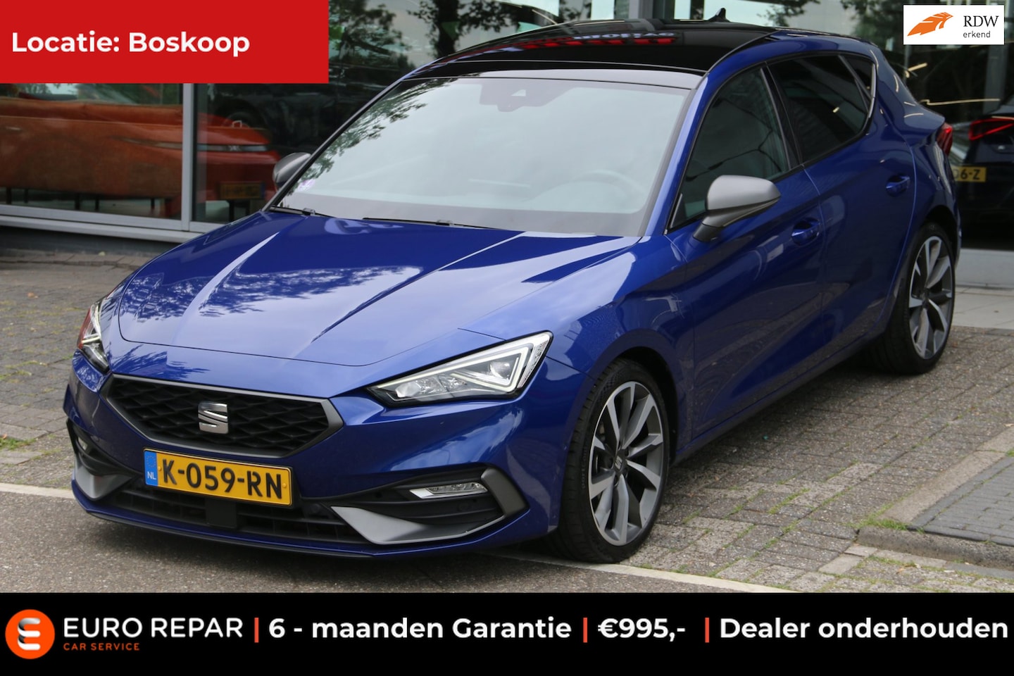 SEAT Leon - 1.5 eTSI FR Launch Edition PANO-DAK AUTOMAAT! - AutoWereld.nl