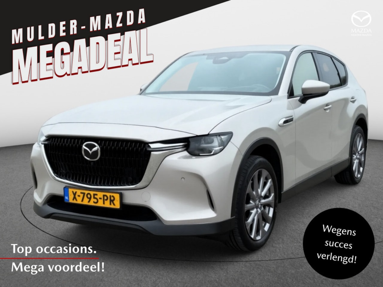 Mazda CX-60 - 2.5 PHEV Exclusive Line 327PK | CS + DA Pack | 360 + BOSE® - AutoWereld.nl