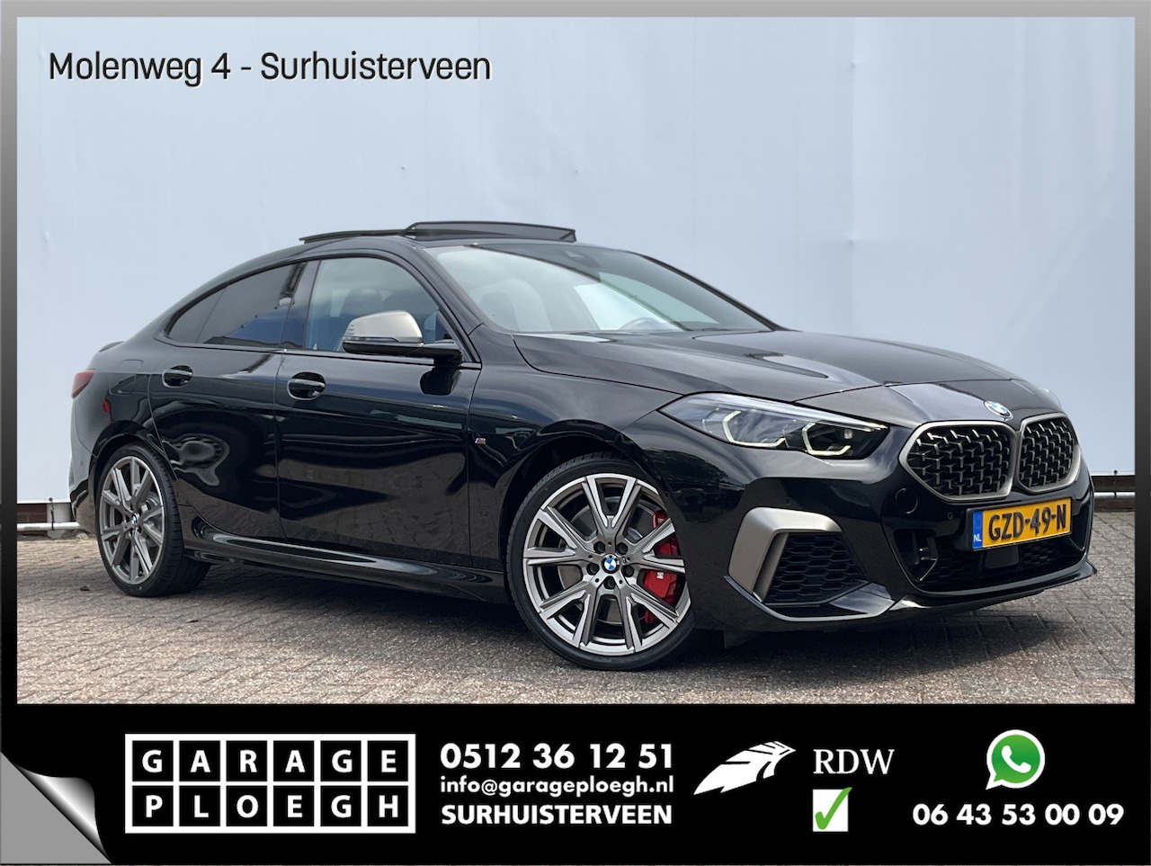 BMW 2-serie Gran Coupé - M235 306pk xDrive HUD Adapt.Cruise Pano.dak Harman/Kardon Memory Orig.NL - AutoWereld.nl