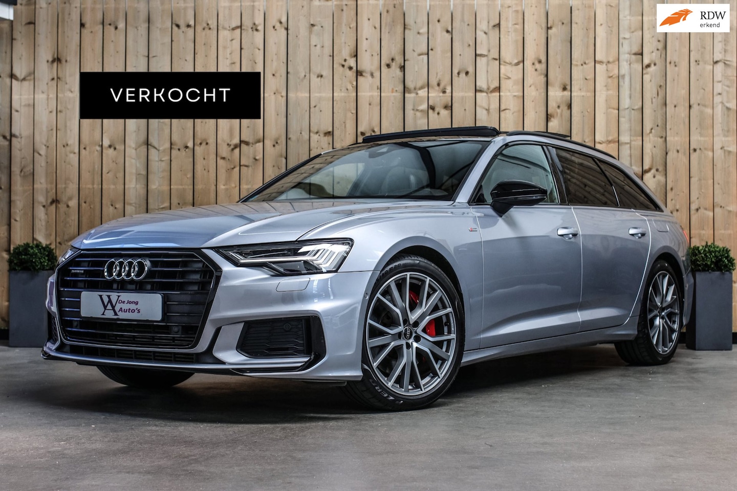 Audi A6 Avant - 55 TFSI e Quattro S-Line *Pano*B&O*Camera*Soft-Close*Trekhaak* - AutoWereld.nl