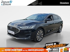 Ford Focus Wagon - 1.0 EcoBoost Hybrid Titanium X | Dealeronderhouden | Stoel- stuur en voorruitverwarming |