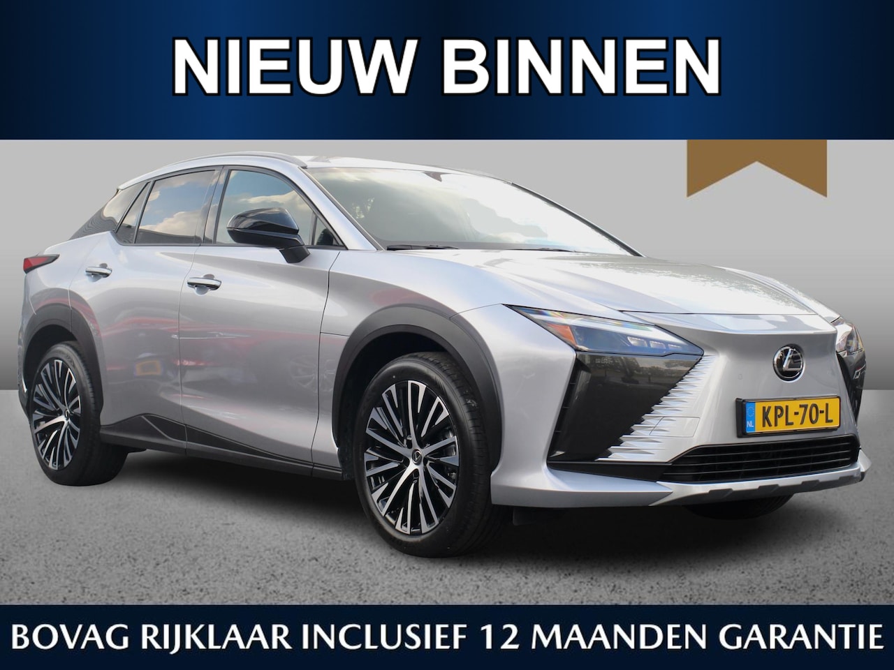 Lexus RZ - 450e Luxury Line 71 kWh | 17% bijtelling | Navi | Keyless | CarPlay | HUD | ECC | 20 inch - AutoWereld.nl