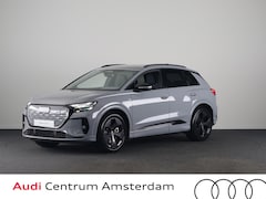 Audi Q4 e-tron - S edition 82 KWh 286 pk | Optiekpakket zwart-glanzend | Privacy glas | Trekhaak | Leder/st