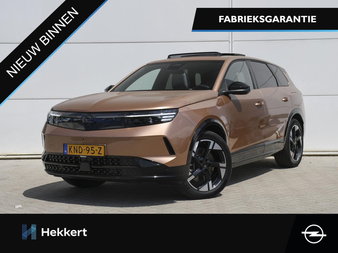 Opel Grandland Electric - GS 73kWh 213pk Automaat PANO-DAK | ADAP. CRUISE | STOELVERWARMING | LED MATRIX | 20''LM | - AutoWereld.nl