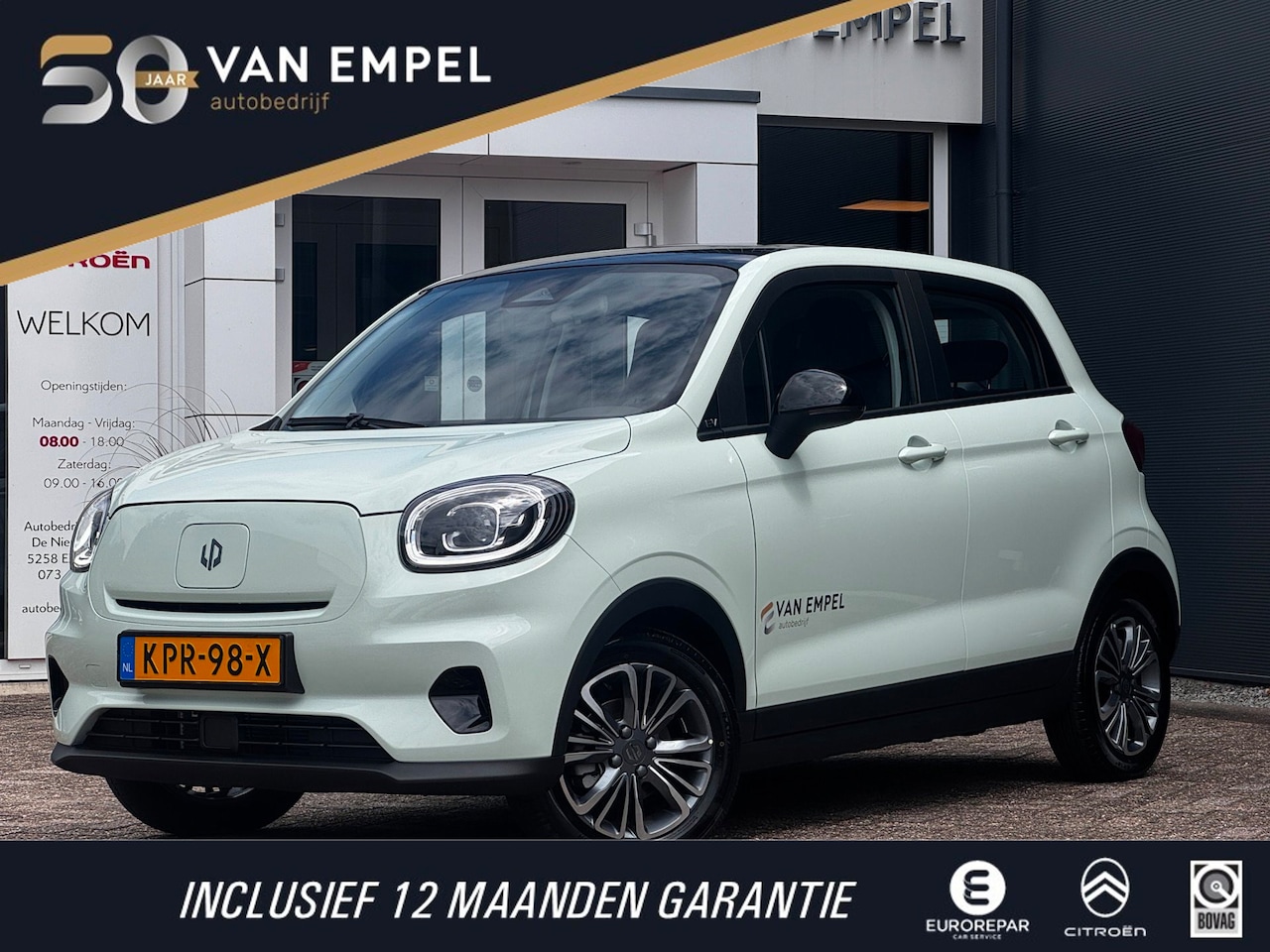 Leapmotor T03 - Design 37.3 kWh | 3-Fase | Panoramadak | Camera | Navigatie | Adaptive Cruise | DAB+ | - AutoWereld.nl