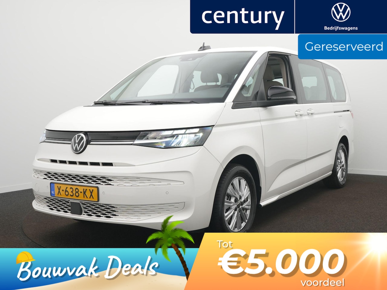 Volkswagen Multivan - 1.4 eHybrid L2H1 Life Business Automaat - LED - Camera - Zitopstelling 2-2-3 - Navigatie - - AutoWereld.nl