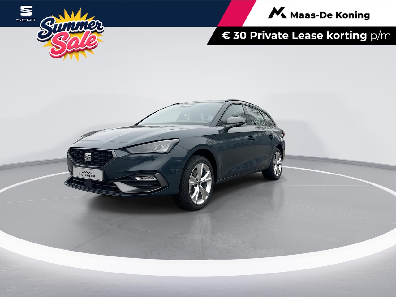 SEAT Leon Sportstourer - FR Business 1.5 TSI eHybrid 150 kW / 204 PK Statio | Technology Pack | Trekhaak Wegklapbaa - AutoWereld.nl