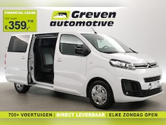 Opel Vivaro - Citroën Jumpy 2.0 BlueHDI 145PK L3H1 | DC | 6 Zits | Airco | Cruise | Trekhaak | Carplay |