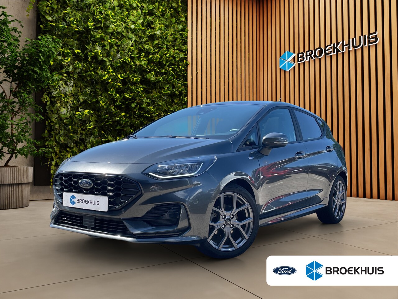 Ford Fiesta - 1.0 EcoBoost Hybrid ST-Line X | Stoel- stuurverwarming | Carplay | Cruise | Panoramadak | - AutoWereld.nl