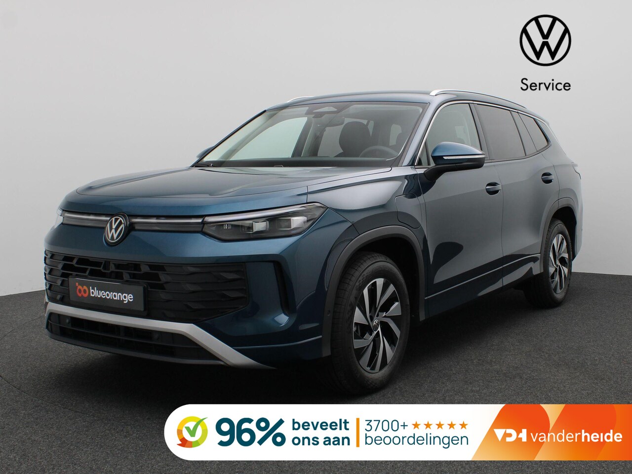 Volkswagen Tayron - 1.5 eHybrid Life Edition 204PK DSG Achteruitrijcamera, Elektr. Achterklep, Side Assist, Na - AutoWereld.nl