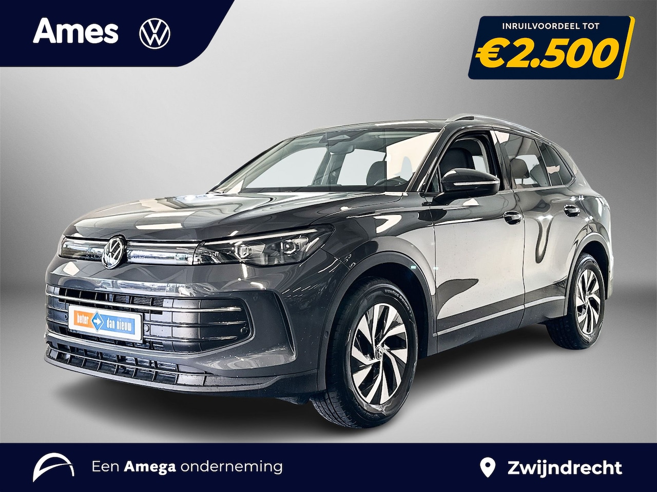 Volkswagen Tiguan - 1.5 150pk eTSI Life Edition Adaptive cruise control | Achteruitrijcamera 'Rear View' | Par - AutoWereld.nl