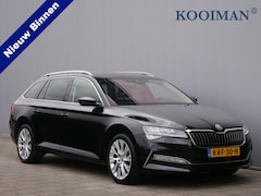 Skoda Superb Combi - 1.4 TSI iV Syle 218 Pk Automaat Navi / DAB / Pano-dak / Apple Carplay / Leer