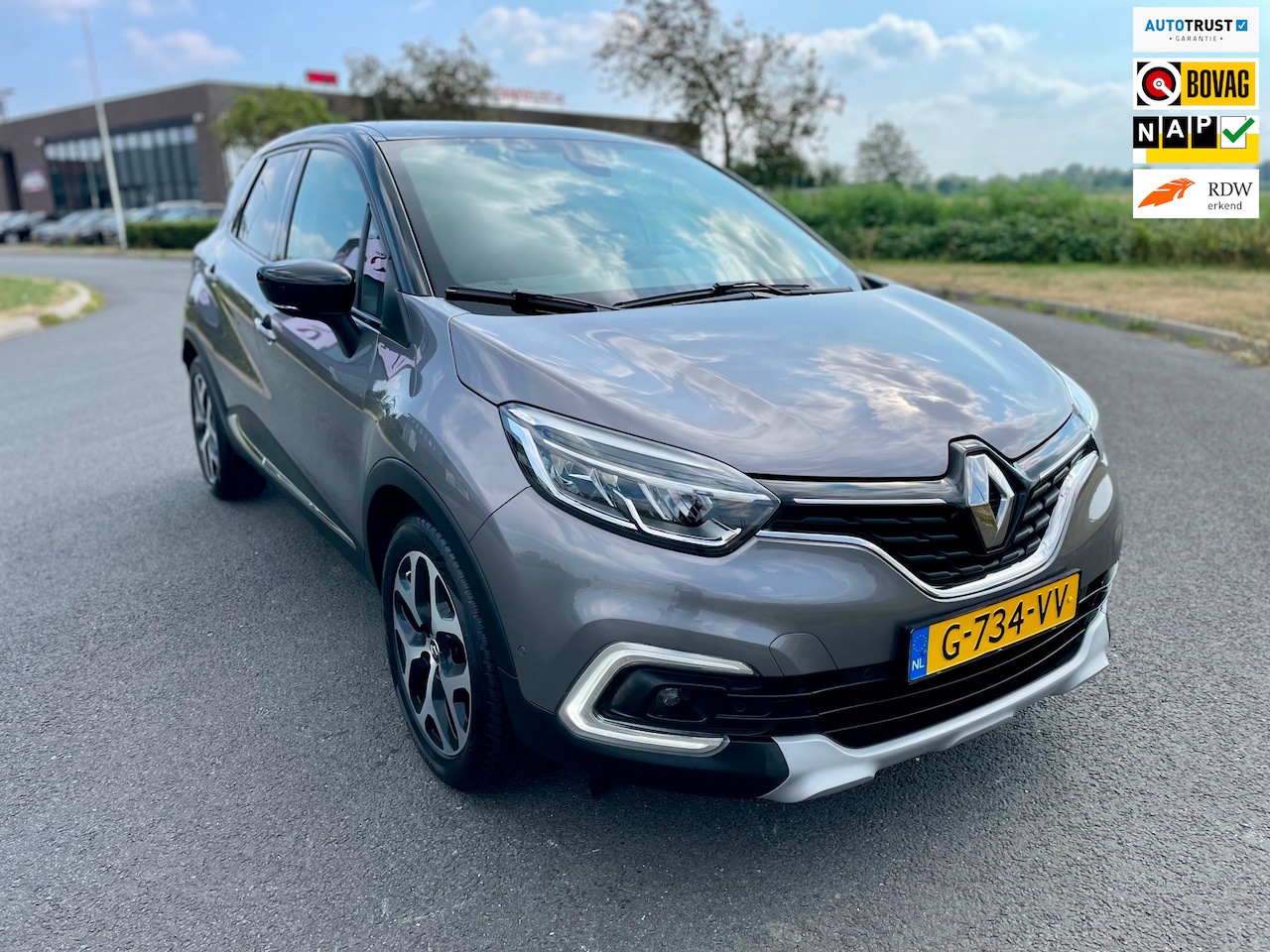 Renault Captur - 1.3 TCe Intens 1.3 TCe Intens, Aut, 150pk, Trekhaak, Cam, Cruise/Climate control, Navi, LED, Lmv, Geen im - AutoWereld.nl