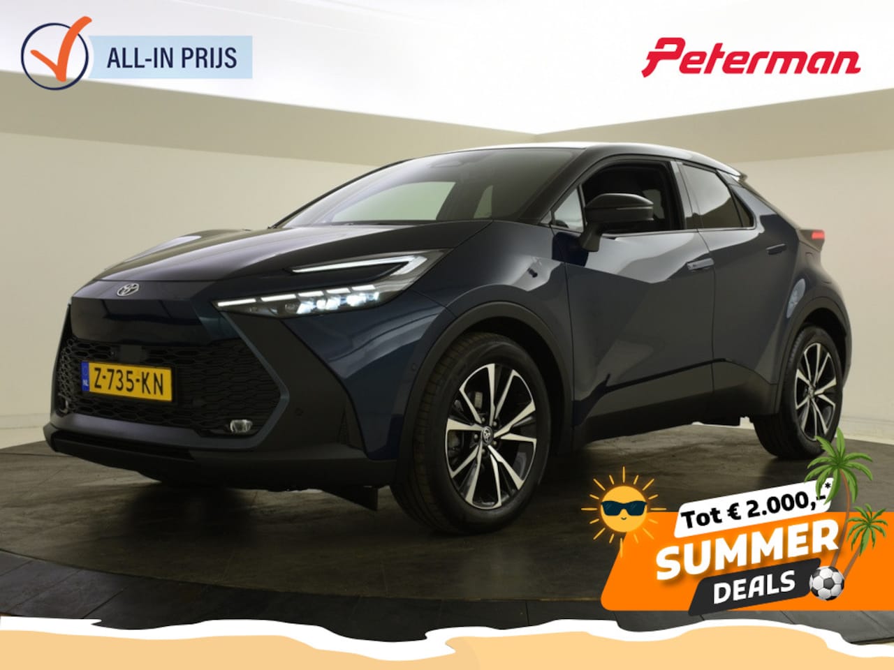 Toyota C-HR - 2.0 Hybrid 200 First Edition | Full Led | Blindspot | Keyless - AutoWereld.nl
