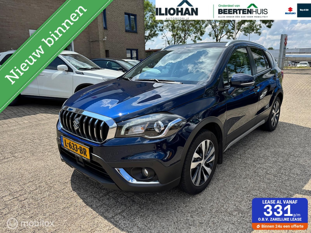 Suzuki S-Cross - 1.4 Boosterjet Style Smart Hybrid Super strak en compleet auto km31000 - AutoWereld.nl