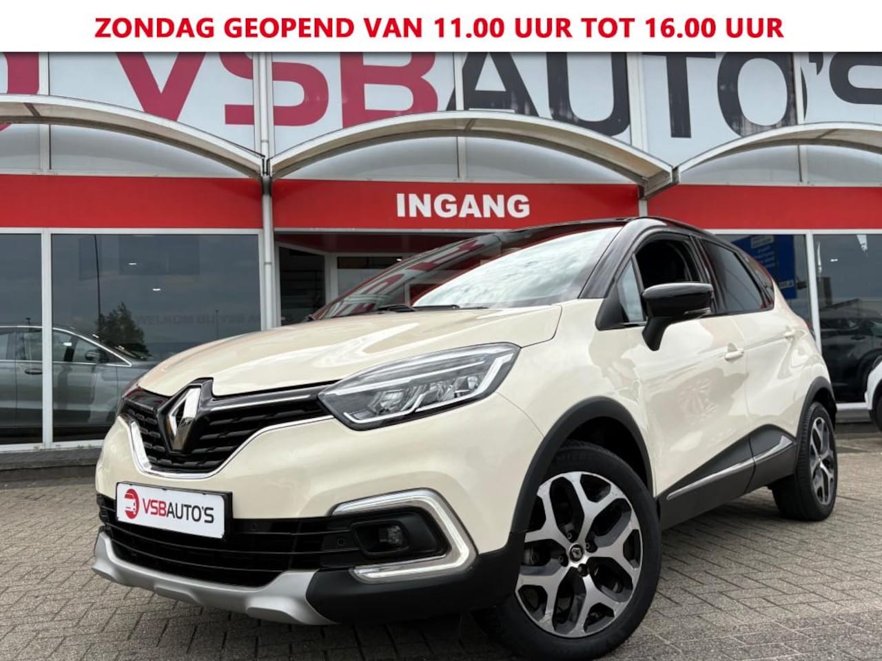 Renault Captur - 1.3 TCE AUT. 150PK HALF-LEER NAVI CAMERA ECC-AIRCO LMV PDC - AutoWereld.nl