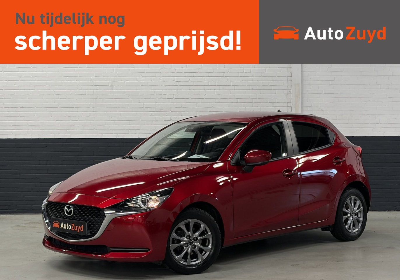 Mazda 2 - 1.5 Skyactiv-G Comfort Automaat / Navi / Airco / Stoelverwarming / PDC - AutoWereld.nl