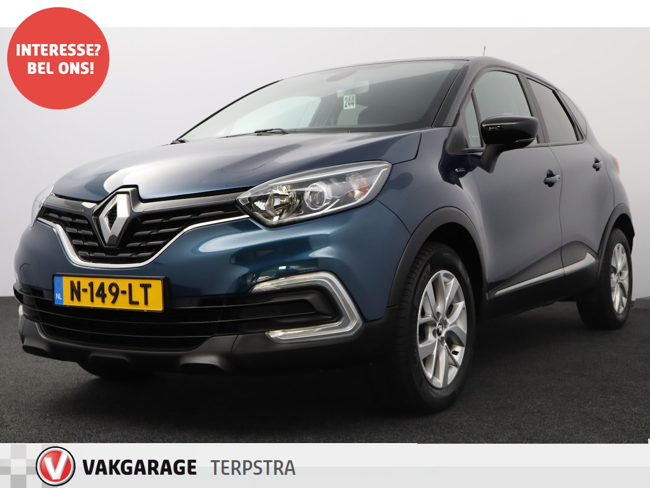 Renault Captur - 0.9 TCe Intens/ Keyless/ Bluetooth/ Navi/ Stoelverwarm./ Clima/ Cruise/ DAB+/ 16''LMV/ PDC - AutoWereld.nl