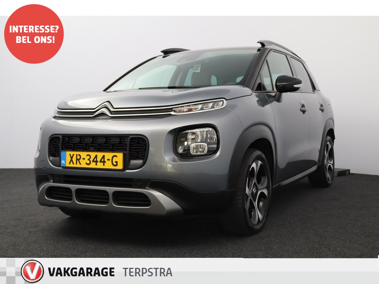 Citroën C3 Aircross - 1.2 PureTech S&S Shine/ D-riem Verv 92.000KM!/ Trekhaak/ 17''LMV/ Apple+android/ Clima/ Na - AutoWereld.nl