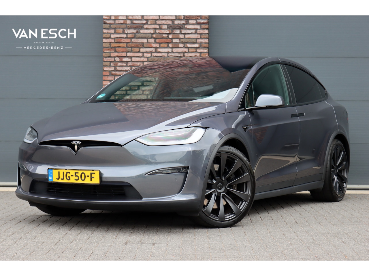 Tesla Model X - Plaid AWD 6p. 100kWh | 1020pk | 71.500,- ex BTW | Luchtvering | Autopilot | Carbon | Trekh - AutoWereld.nl
