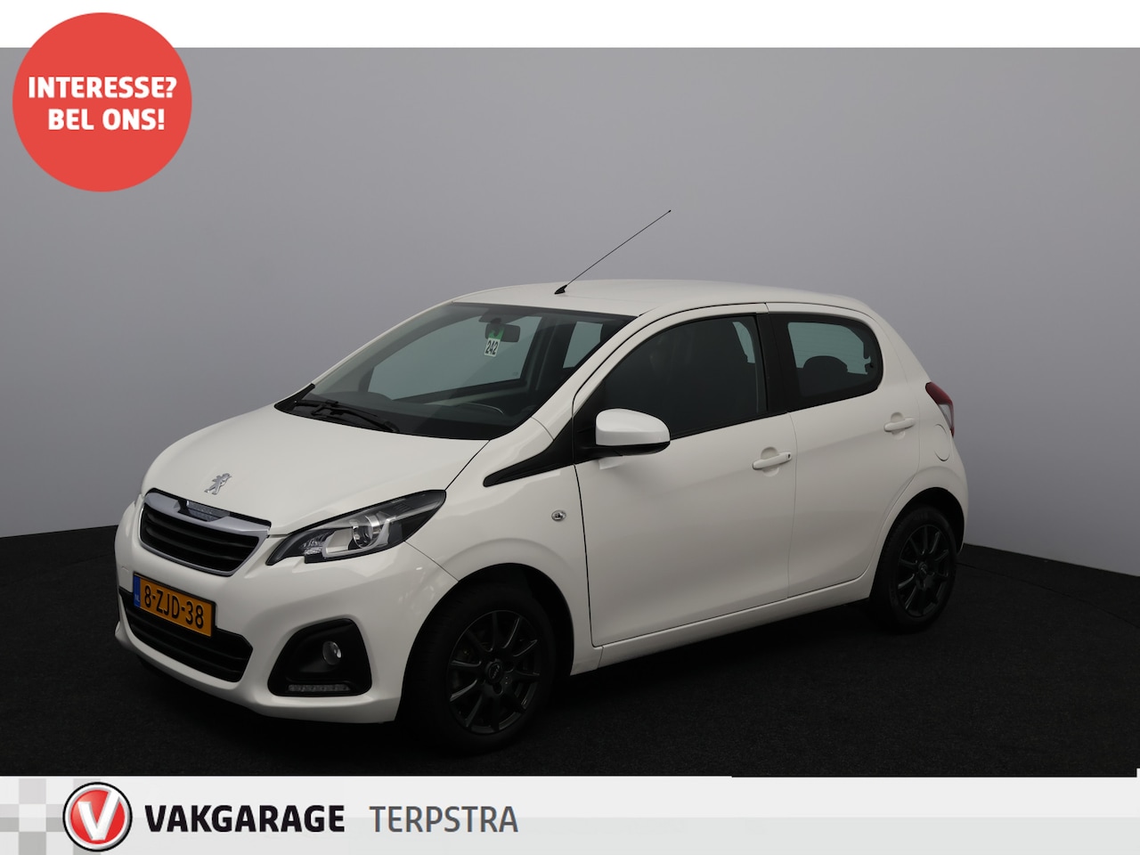 Peugeot 108 - 1.0 e-VTi Active /5-Drs /Airco /14"LMV /Elek. ramen voor /C.V. afstand /Bluetooth /AUX & U - AutoWereld.nl