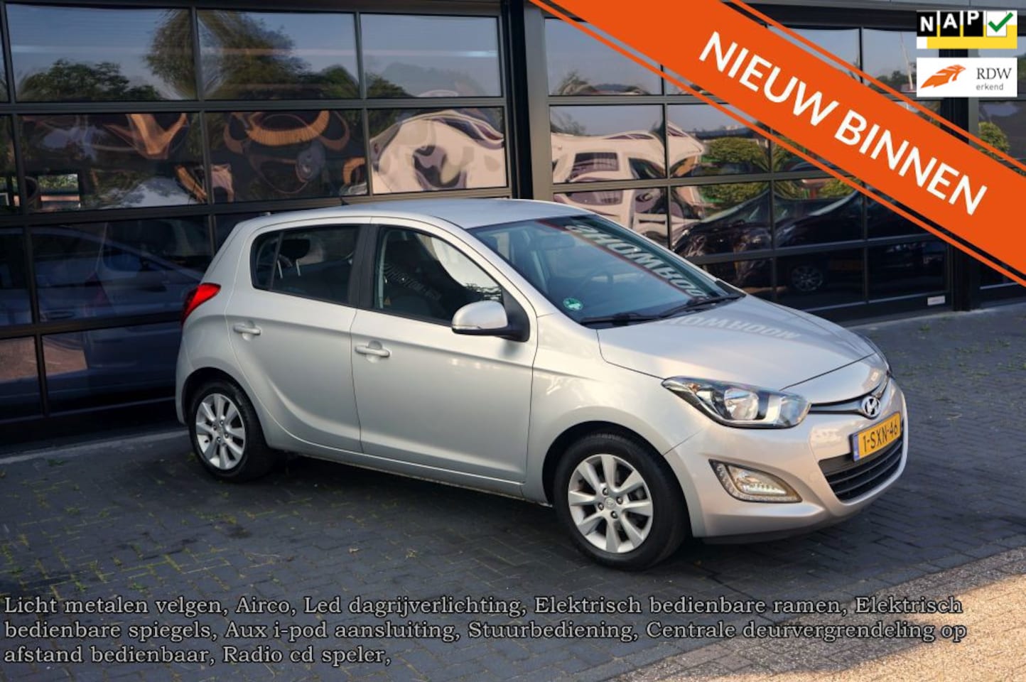 Hyundai i20 - 1.2i i-Deal 1.2i i-Deal, Airco, elek pakket, Led - AutoWereld.nl
