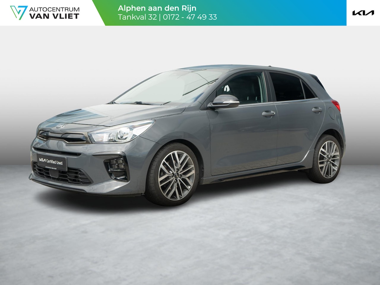 Kia Rio - 1.0 T-GDi MHEV GT-Line | Navi | PDC | Clima | Stoel en stuurverwarming | Achteruitrijcamer - AutoWereld.nl