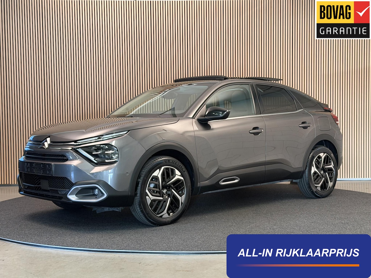 Citroën C4 - 1.2 Puretech 130PK Aut. Shine | Panodak | 360 Camera | Navi | Head-Up | LED | Incl. garant - AutoWereld.nl