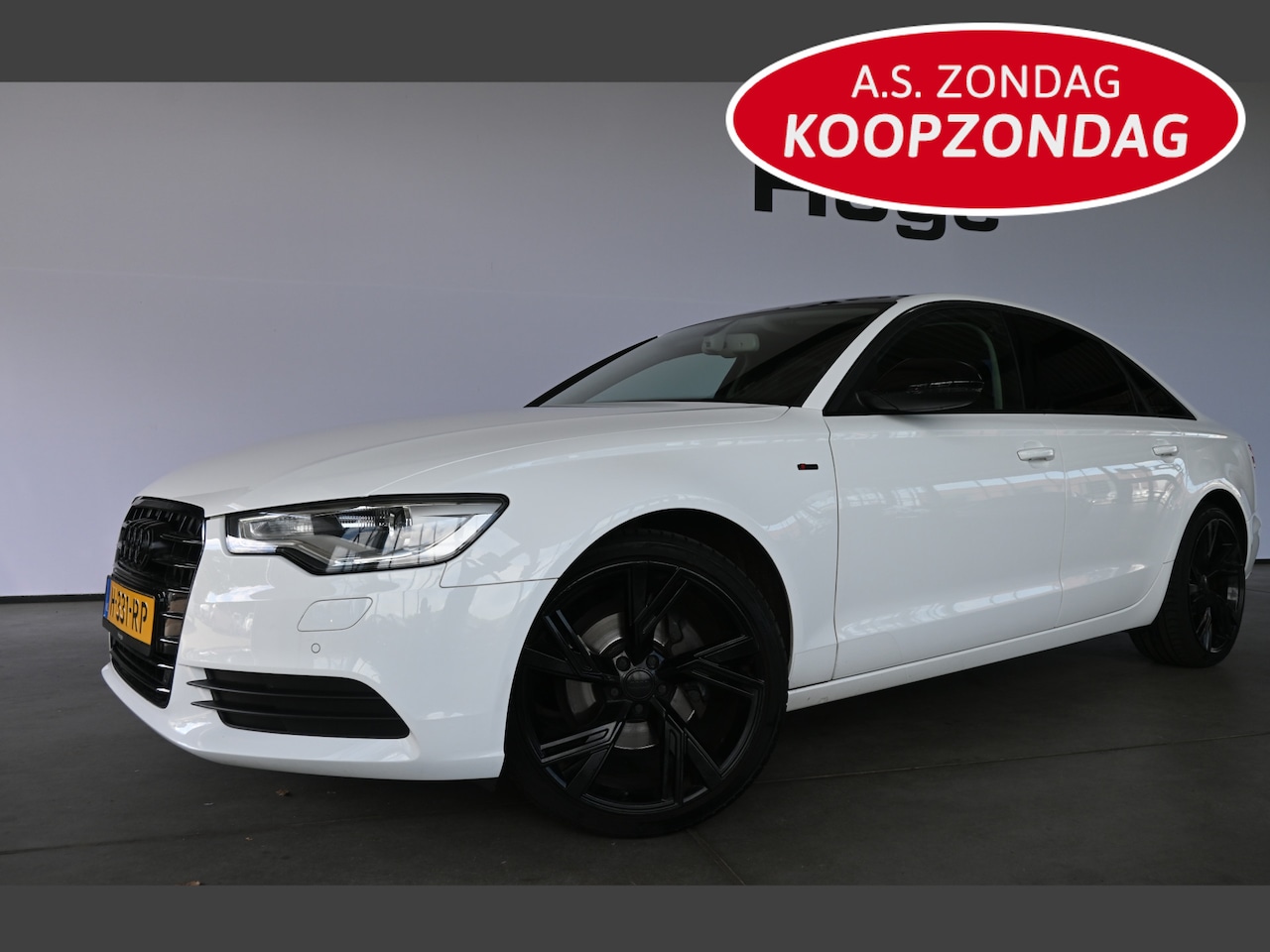 Audi A6 Limousine - 2.0 TFSI S-Line Automaat Clima Navigatie Stoelverwarming Goed Onderhouden! Inruil Mogelijk - AutoWereld.nl