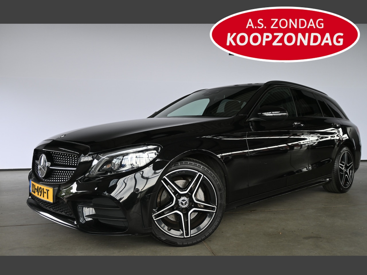 Mercedes-Benz C-klasse Estate - 180 Business Solution AMG Line Navigatie Carplay Stoelverwarming Virtual Rijklaarprijs! In - AutoWereld.nl