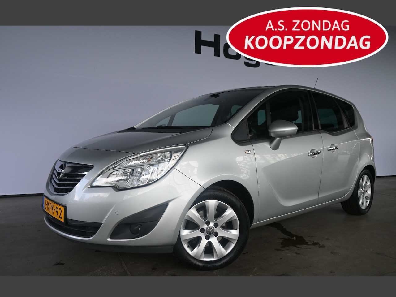 Opel Meriva - 1.4 Turbo Cosmo Airco Cruise Control Trekhaak Rijklaarprijs Inruil Mogelijk! - AutoWereld.nl
