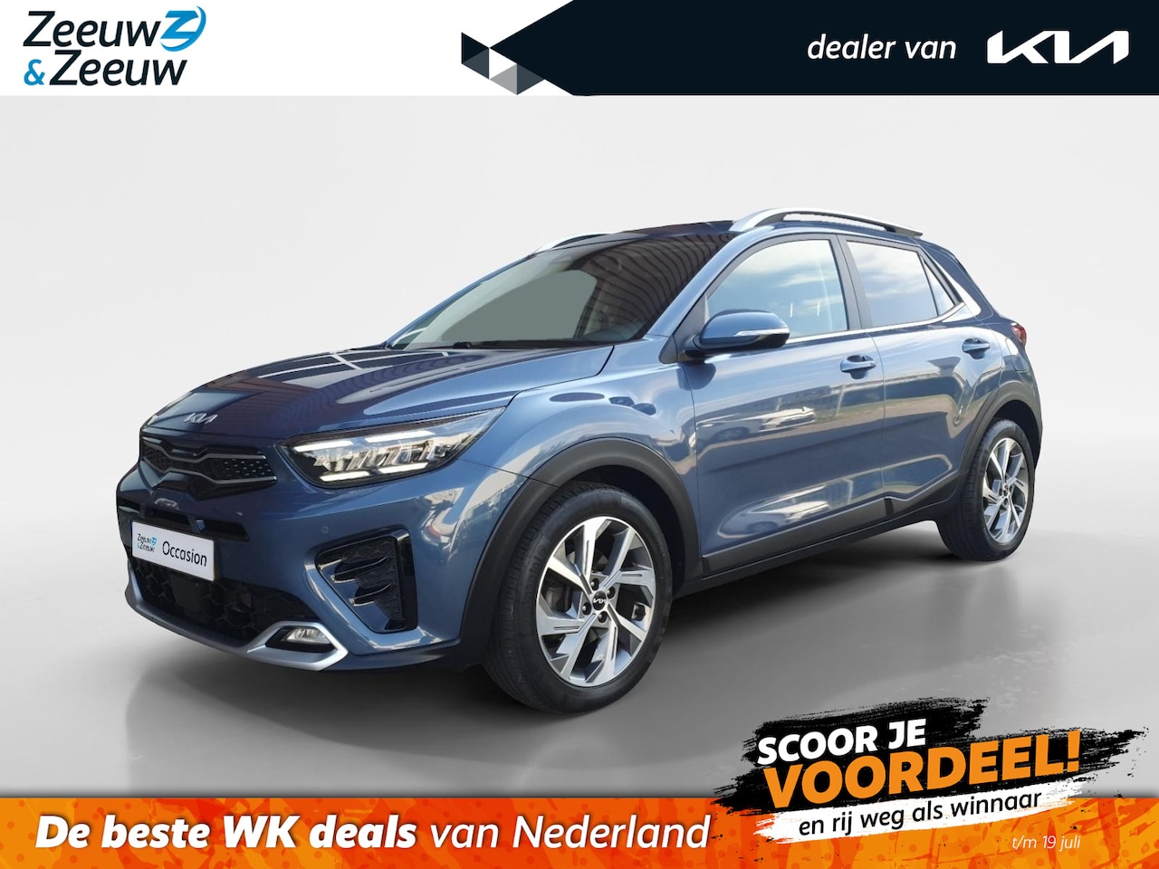 Kia Stonic - 1.0 T-GDi MHEV GT-PlusLine | Stoel en stuurverwarming | Schuifdak | Dodehoek detectie | Cl - AutoWereld.nl