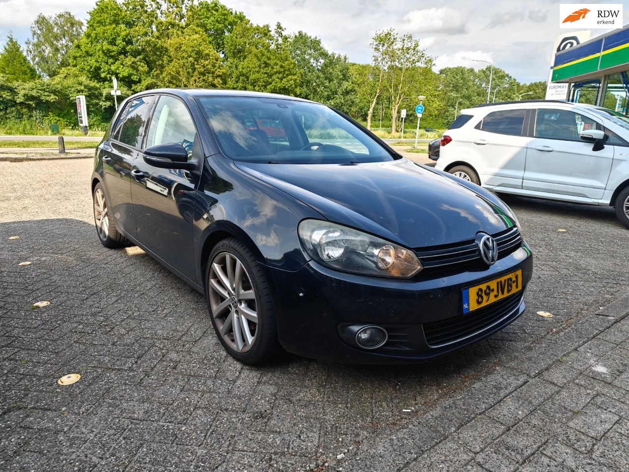 Volkswagen Golf - 1.4 TSI Highline automaat schuifdak airco navigatie sport velgen origineel Nederlands gele - AutoWereld.nl