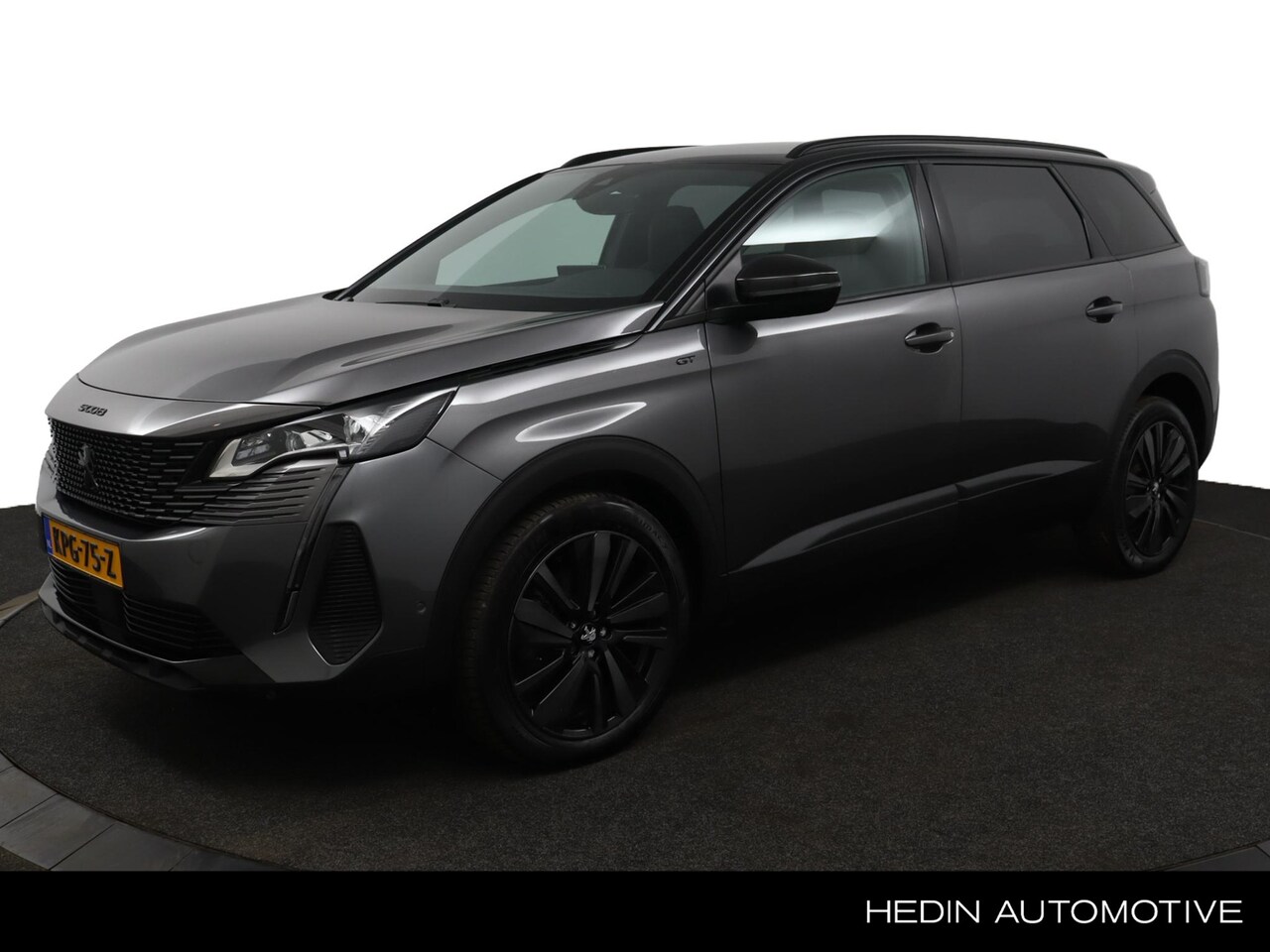 Peugeot 5008 - 1.2 130PK GT BLACK PACK 7-Pers. Automaat | Navigatie | Camera | Climate control | Adapt. C - AutoWereld.nl