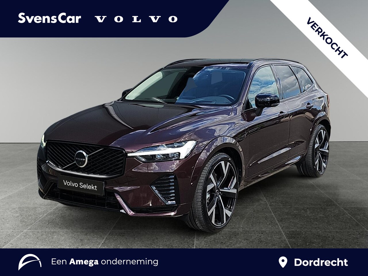 Volvo XC60 - 2.0 T8 Plug-in hybrid AWD Ultra Dark | Luchtvering | Bowers & Wilkins sound | Trekhaak | M - AutoWereld.nl