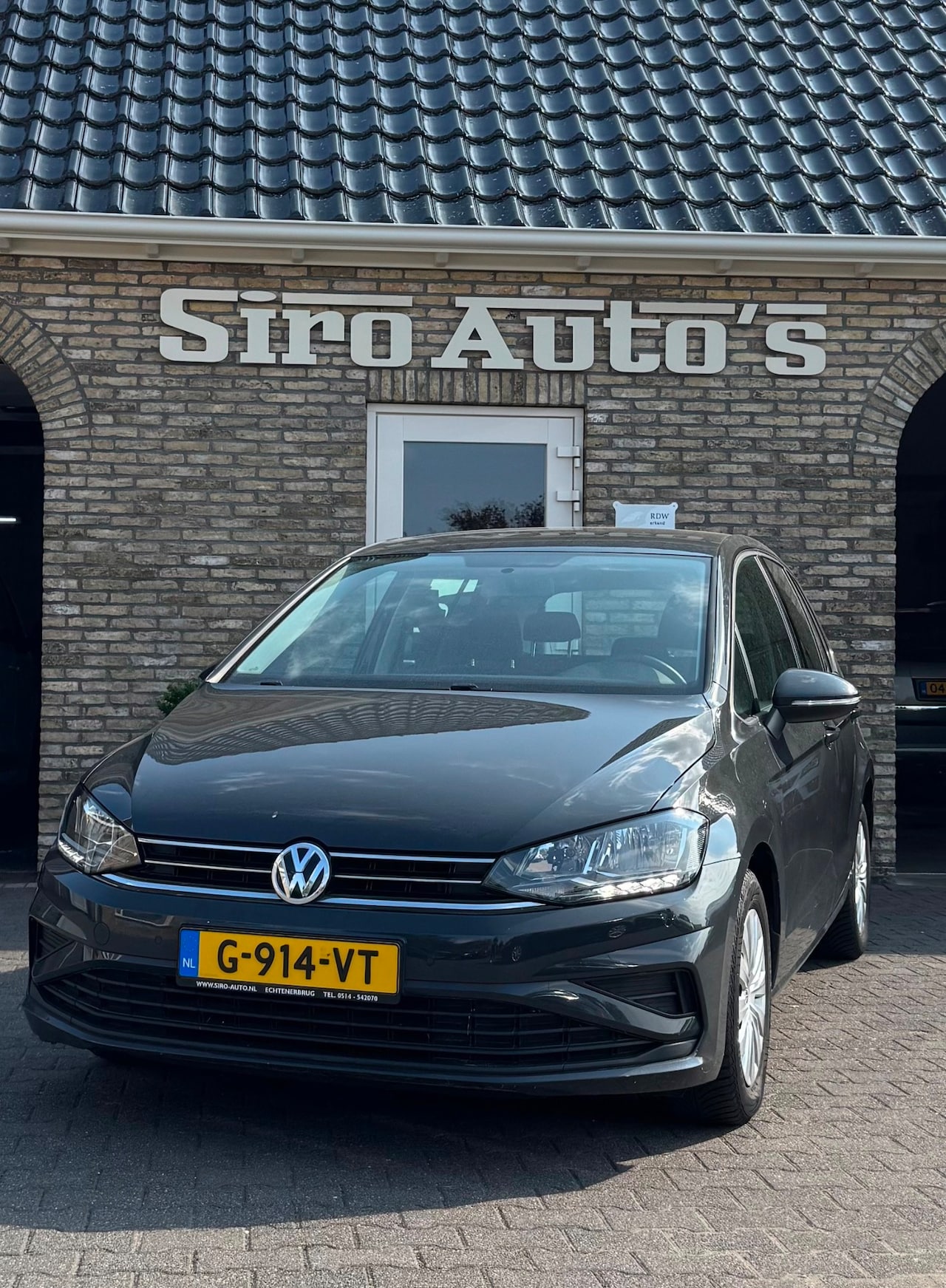 Volkswagen Golf Sportsvan - 1.0 TSI Bj 2018 hoge zit zeer nette auto - AutoWereld.nl