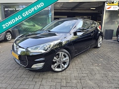 Hyundai Veloster - 1.6 GDI i-Catcher | 2E EIGENAAR |3/6 OF 12MND GARANTIE | PANO DAK | NAVI | ANDROID | LEDER