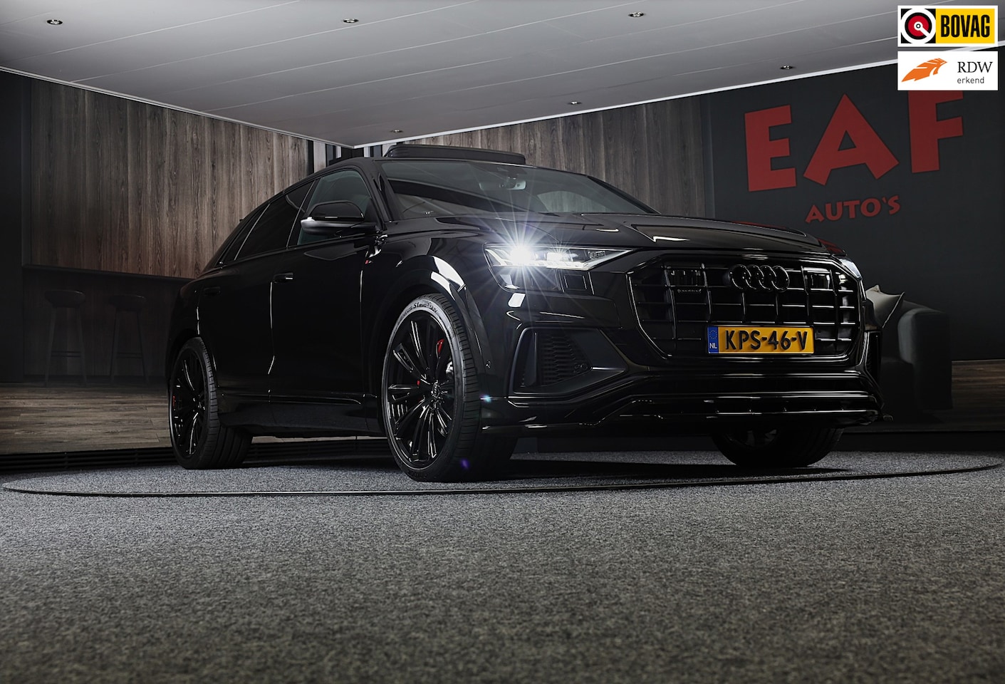 Audi Q8 - 60 TFSI e Quattro RSQ8 Look / Luchtvering / Acc / Lane Assist / Head Up / Camera / B & O / - AutoWereld.nl