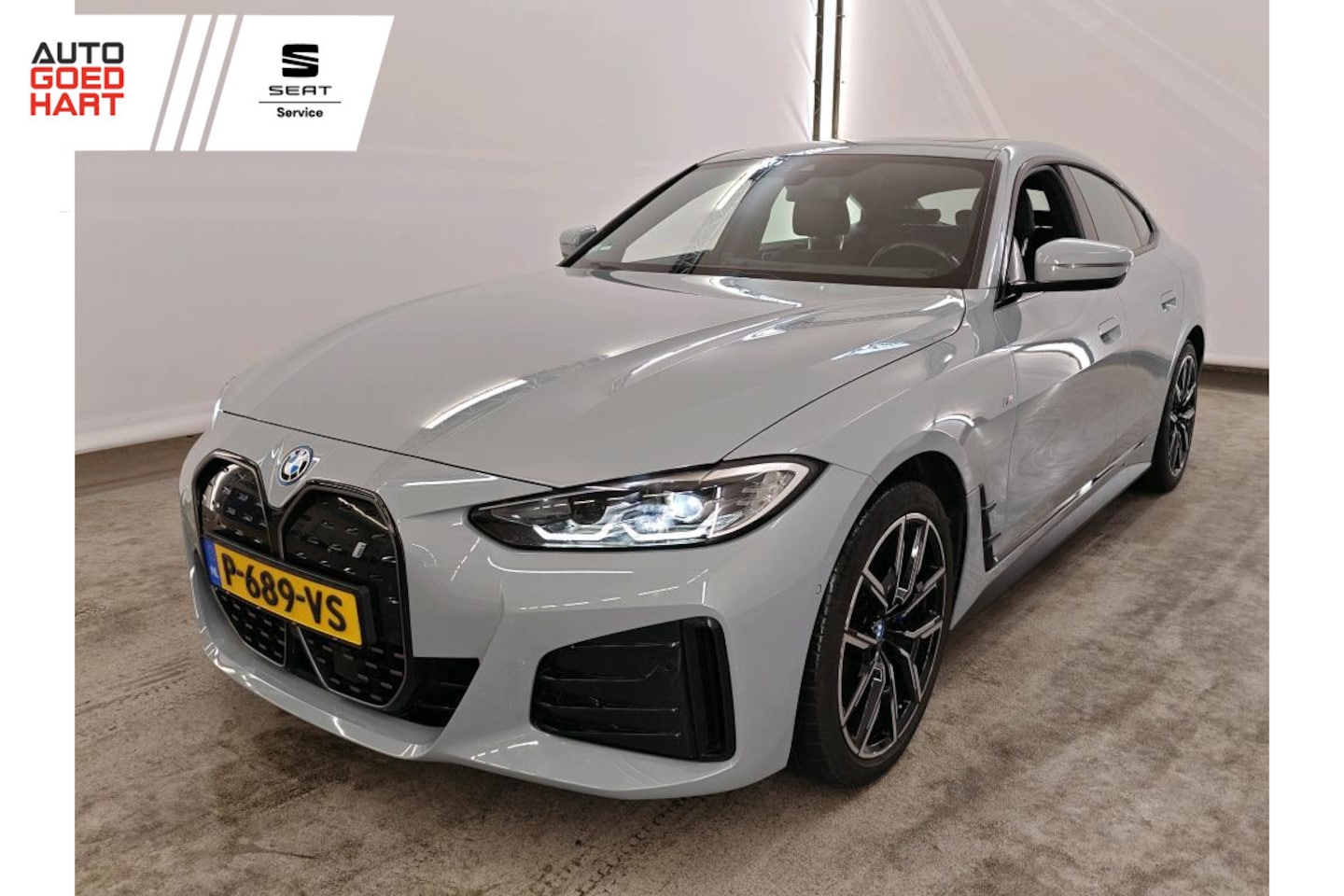 BMW i4 - eDrive40 84 kWh Schuik-kanteldak Leer Camera Led - AutoWereld.nl