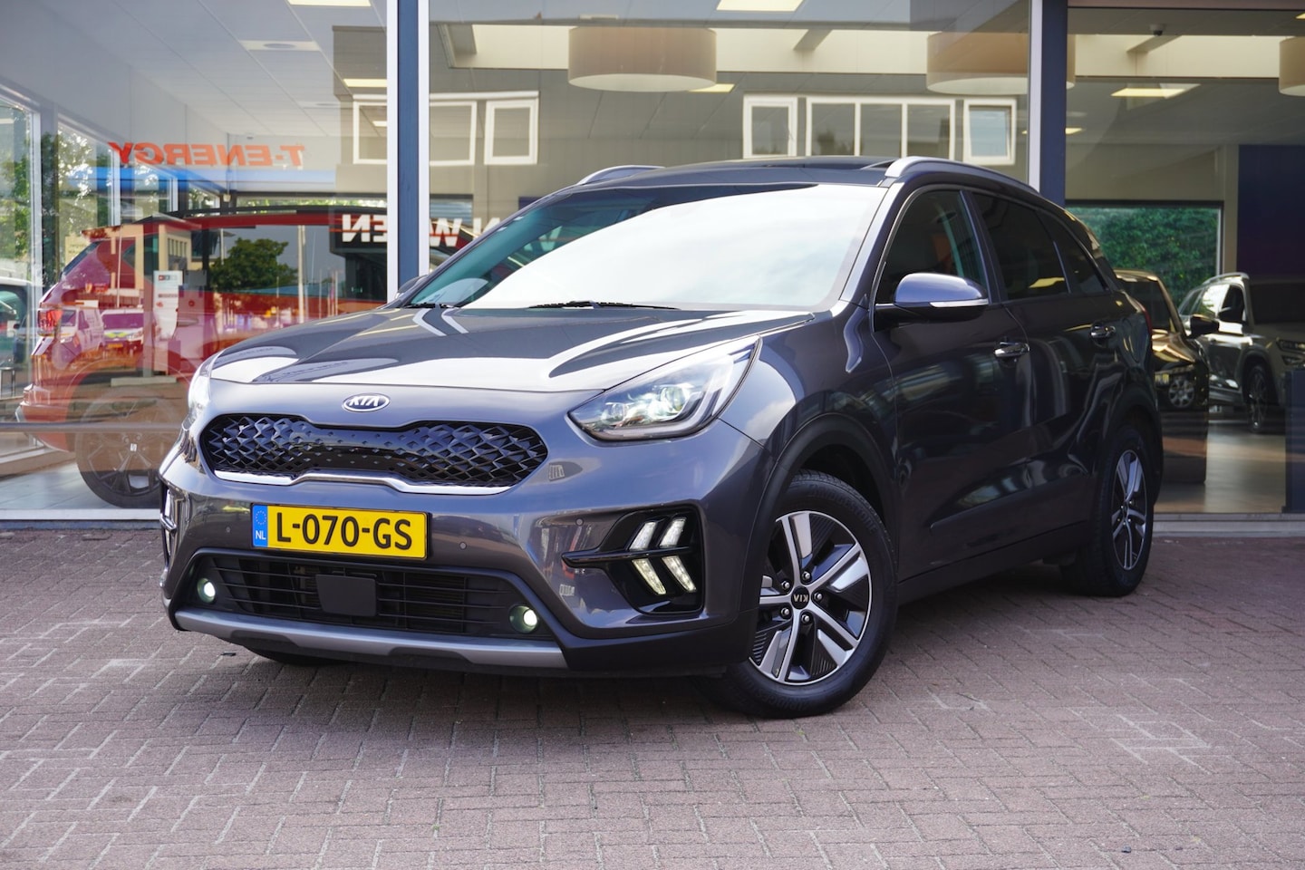 Kia Niro - 1.6 GDi Hybrid ExecutiveLine | Automaat | Airco | Elek. Pakket | Vol opties | Camera | Inr - AutoWereld.nl