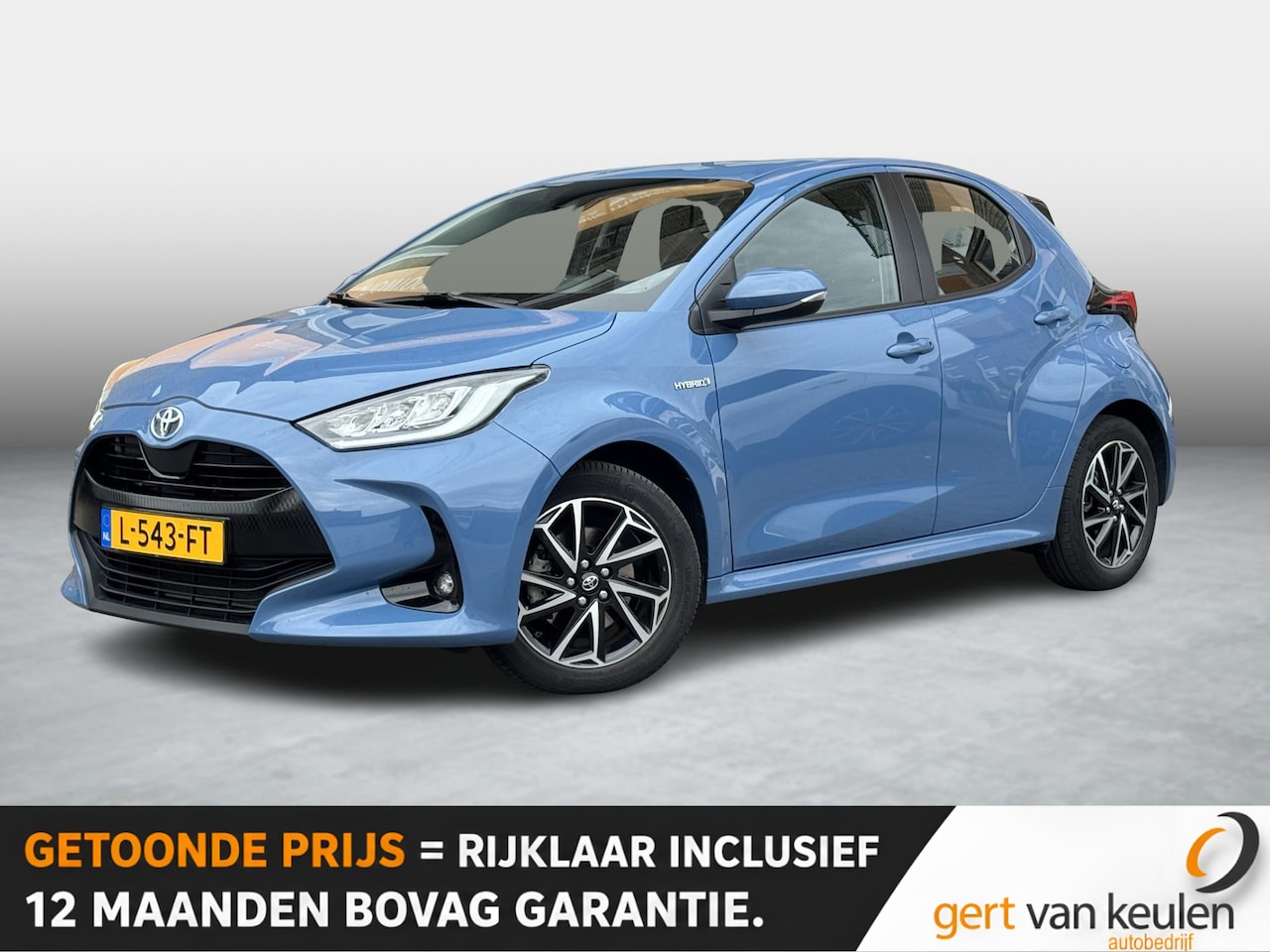 Toyota Yaris - 1.5 Hybrid Dynamic AUTOMAAT /CARPLAY/LED/ACC-CRUISE/NL-AUTO - AutoWereld.nl