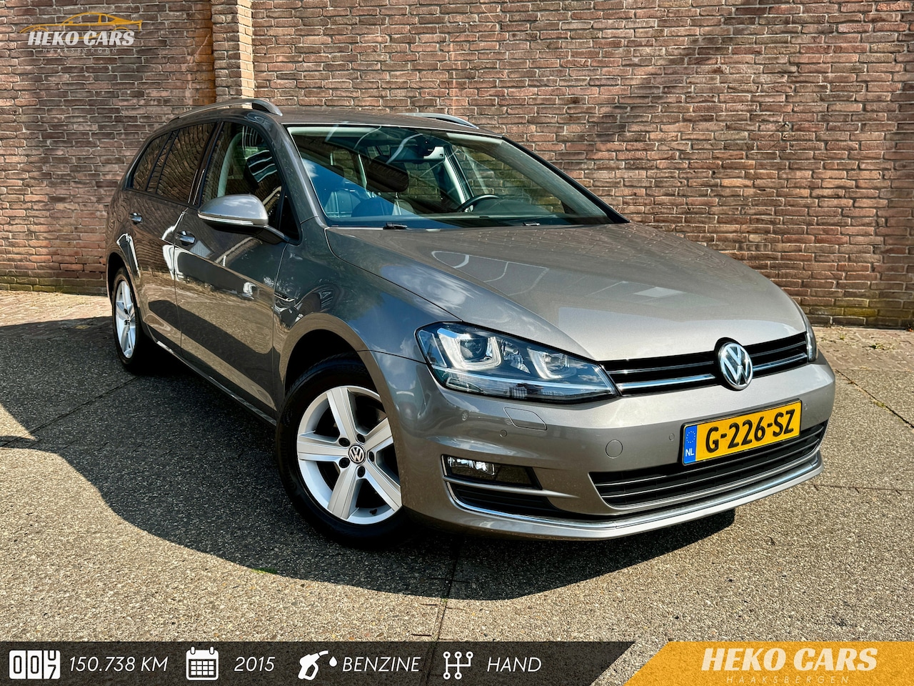 Volkswagen Golf Variant - Lounge 125pk·Stoel/stuurverw.·Camera·PDC·Trekhaak·Cruise·Climate - AutoWereld.nl