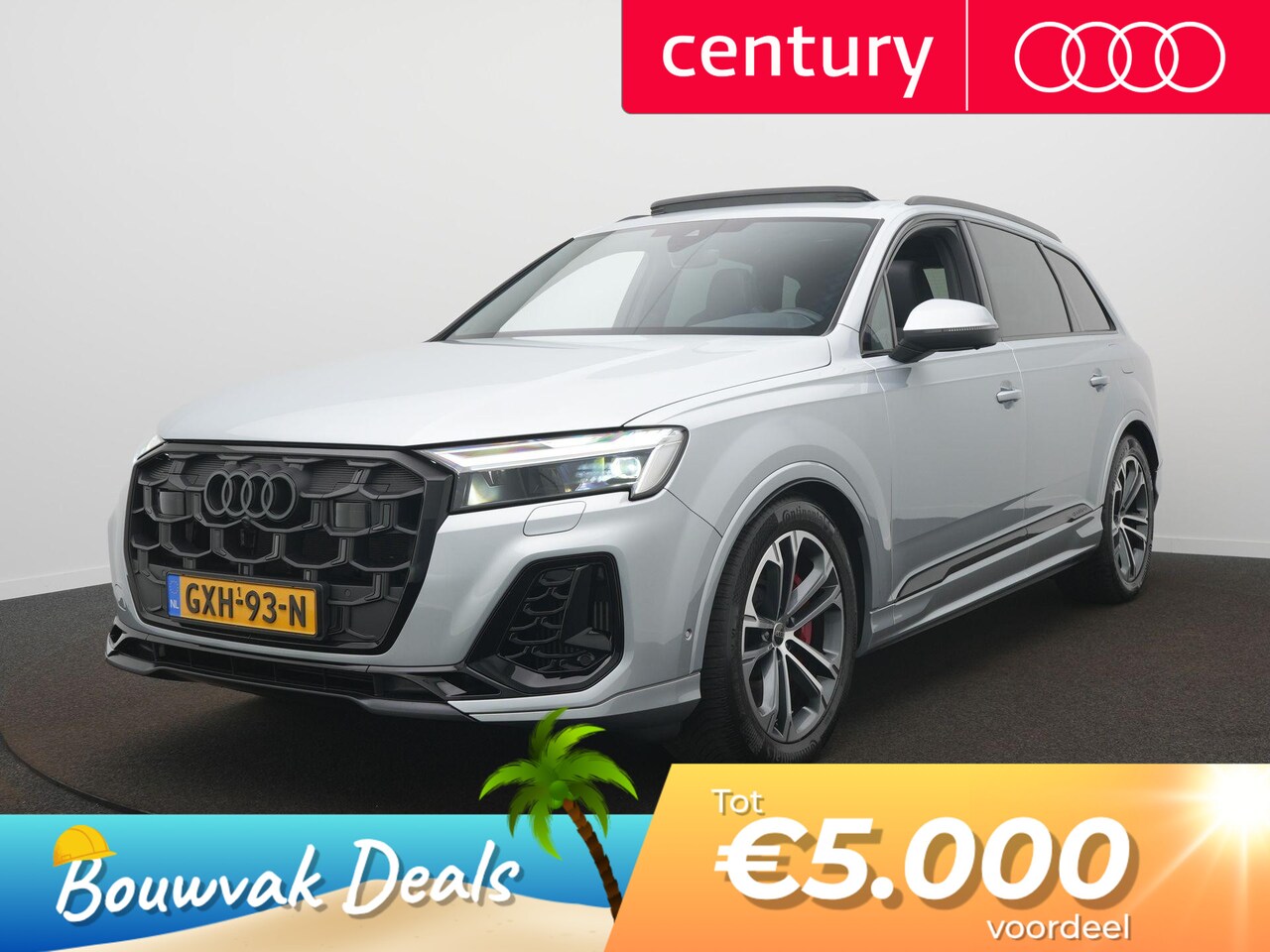Audi Q7 - 55 TFSI e quattro Pro Line S S-Line | Panodak | Elek. Trekhaak | RS-Stoelen | B&O - AutoWereld.nl