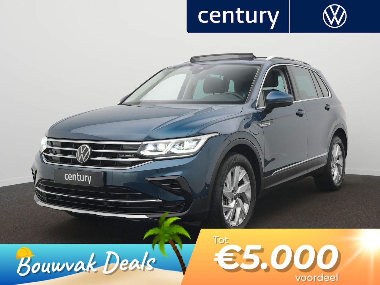 Volkswagen Tiguan - 1.4 TSI eHybrid Elegance DSG / Panoramadak / Virtual cockpit / Navi / Achteruitrijcamera - AutoWereld.nl