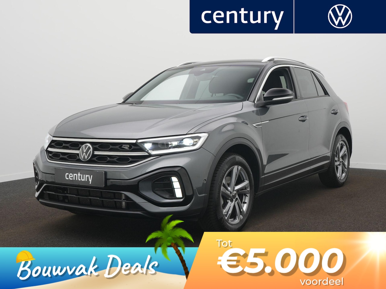 Volkswagen T-Roc - 1.5 TSI R-Line Automaat - Camera - Navigatie - Trekhaak - AutoWereld.nl