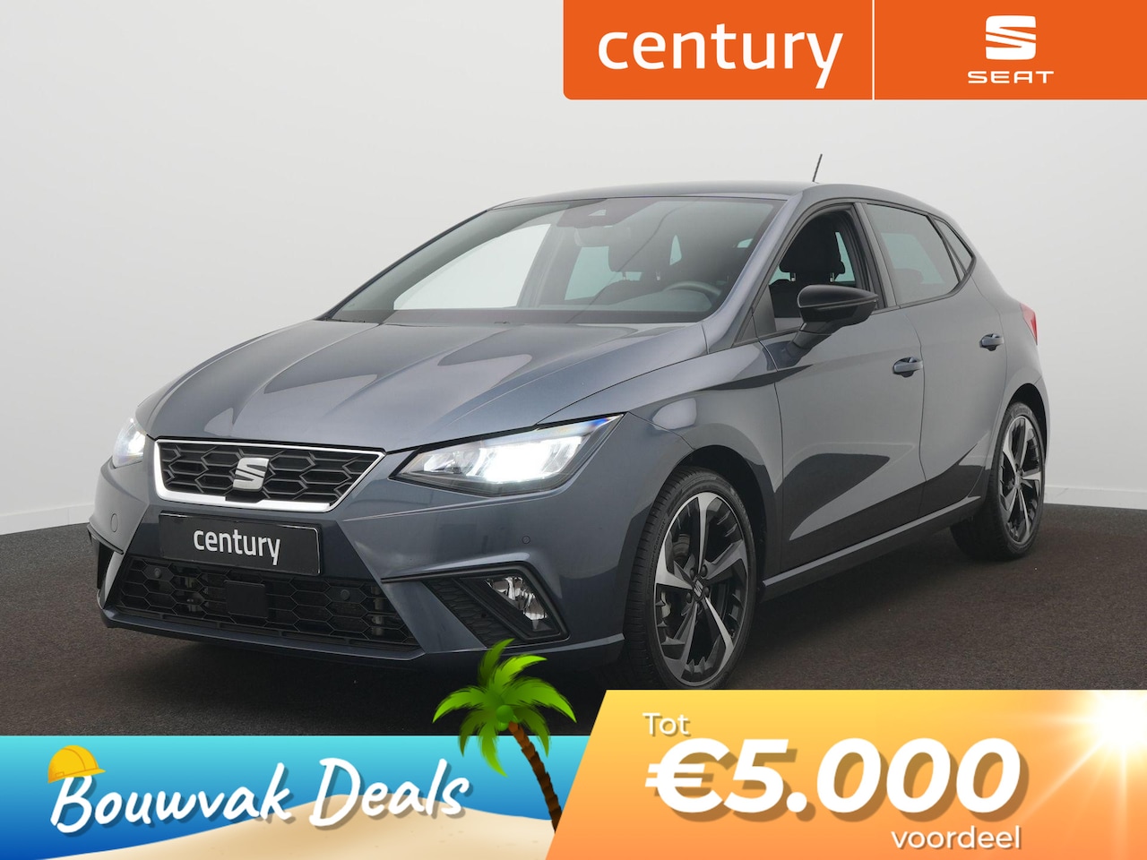 SEAT Ibiza - 1.0 EcoTSI FR DSG / Camera / Adap. Cruise / LED / Stoelverwarming - AutoWereld.nl