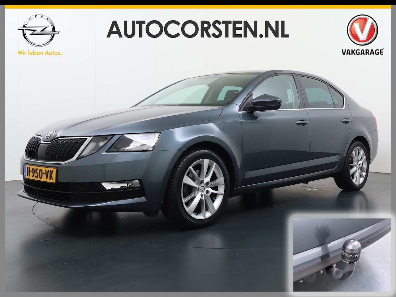 Skoda Octavia - 1.0TSI 116PK Stoelverwarming Trekhaak Apple Carplay Android Auto Navi Ecc Cruise Control P - AutoWereld.nl
