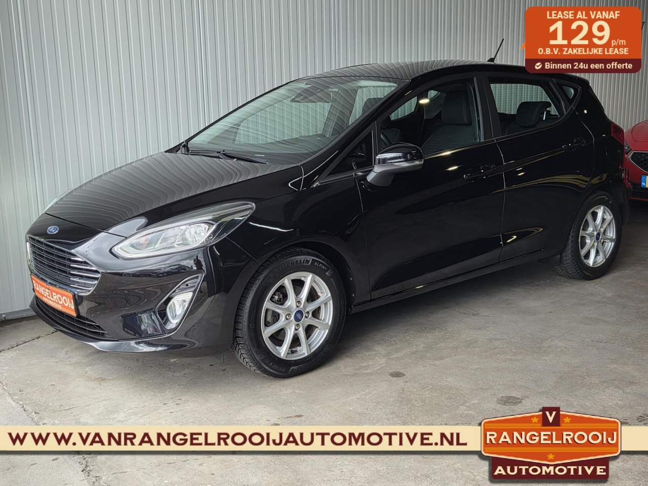 Ford Fiesta - 1.0 EcoBoost Titanium 1.0 EcoBoost Titanium, airco, cruise, LED kopl, 15" lmv - AutoWereld.nl