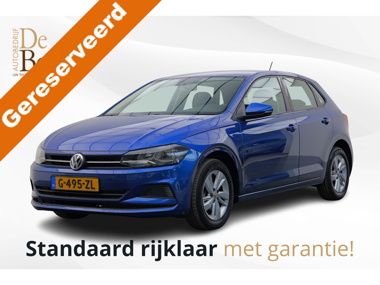 Volkswagen Polo - 1.0 Comfortline | Cruise control | Apple carplay | 15'' licht metaal - AutoWereld.nl