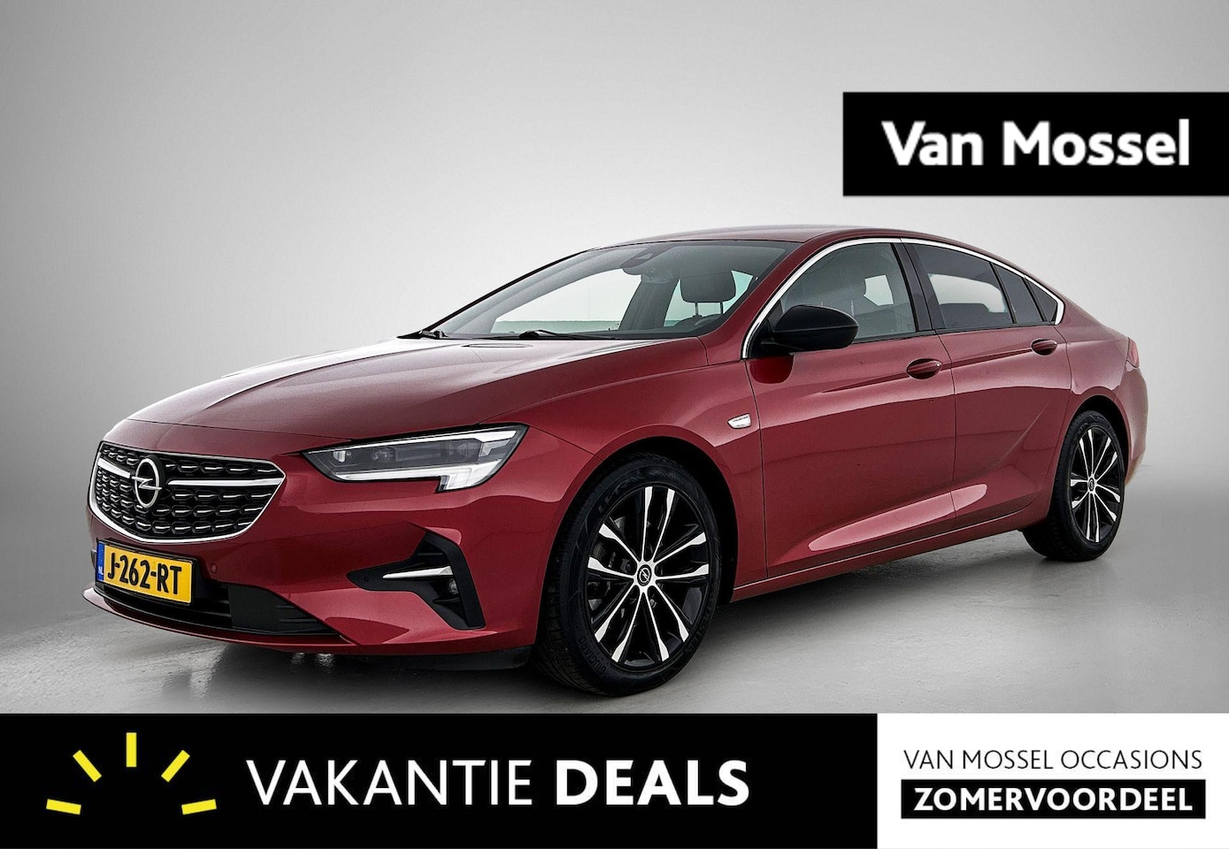 Opel Insignia Grand Sport - 2.0 Turbo Ultimate | 200pk | Leder | Navigatie | Stoel/Stuurverwarming | Keyless Entry & S - AutoWereld.nl
